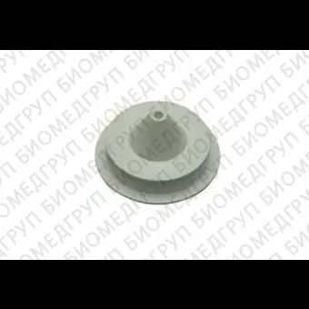 Base Plate Round, размер 6  пластиковое основание с воронкой для литья, белый цвет