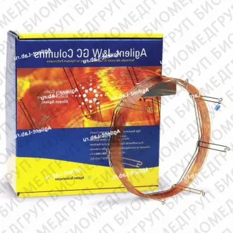 JW HPINNOWax, 20 м, 0,18 мм, 0,18 мкм, колонка для ГХ, 7дюймовая клетка