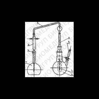 Прибор для перегонки бензойной кислоты