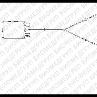 Контейнер полимерный для крови и ее компонентов стерильный однократного применения: КПК13002 однокамерный 300 мл с двумя иглами полимерными однокана