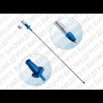 Торакальный троакар катетер ПВХ со стилетом, 10 Fr, длина 25 см Volkmann
