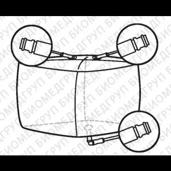 Мешки для сбора, хранения и транспортировки культуральной жидкости 3D Productainer BPCs, 100 литров, материал Aegis514, 3 порта, Thermo FS, SH31047.01