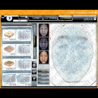 Система диагностики кожи анализ степени увлажнения кожи AONE Pro