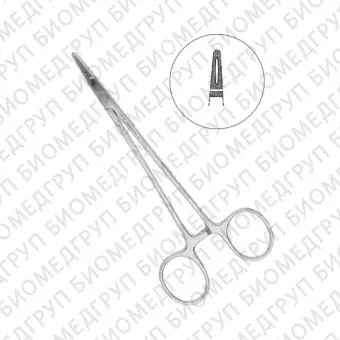 Иглодержатель хирургический Crile Wood, 150 мм