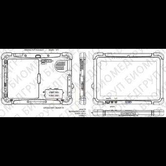 Планшетный медицинский ПК Intel Core i5 M101H