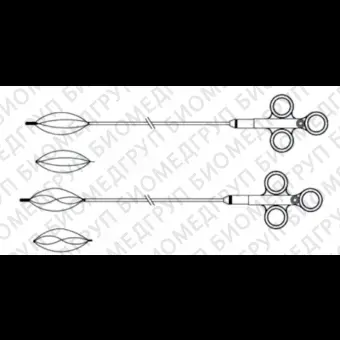 Эндоскопическая захваткорзина для извлечения камней из почек SBN