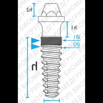 Конический зубной имплантат UNIKO