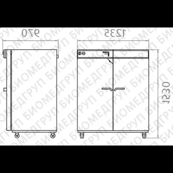 Камера испытательная тепло, 5 выше комн....300С, FP720, 720 л, Binder, 90100267