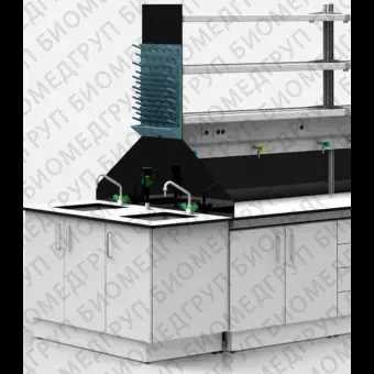 Лабораторный стол с раковиной L1