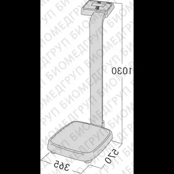 Электронное напольные весы для взвешивания людей MPE series
