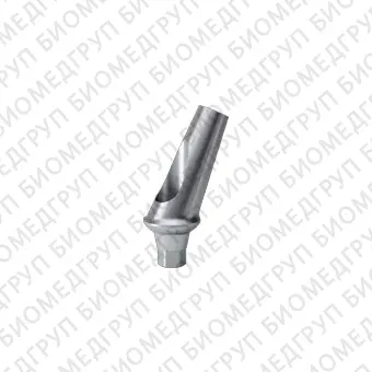 Титановый абатмент для постоянного протезирования, платформа SLIM 3 mm, угловой 4  25