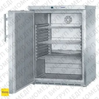 Холодильник, 141 л, 115 C, н/ж сталь, глухая дверь, FKUv 1660, Liebherr, FKUv 1660