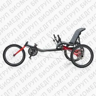 Лежачий трехколесный велосипед для взрослых TRIGO