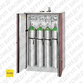 Шкаф для газовых баллонов, 450 л или 810 л, 90 мин, SupremeXXL, Duperthal, 79201460021