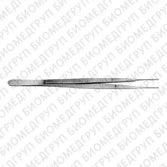 BD662R  пинцет хирургический по Gerald, зубчики 1х2, длина 175 мм