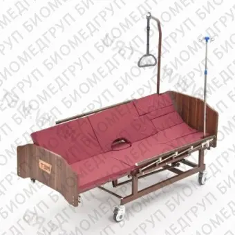 Медицинская кровать для ухода за лежачими больными с переворотом, туалетом и матрасом