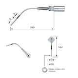 P41 - пародонтологическая насадка к скейлерам Varios (NSK/Satelec)